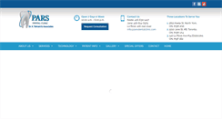 Desktop Screenshot of parsdentalclinic.com